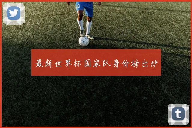 最新世界杯国家队身价榜出炉